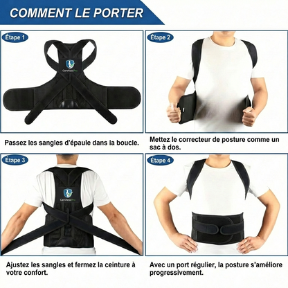 Correcteur de posture dorsale